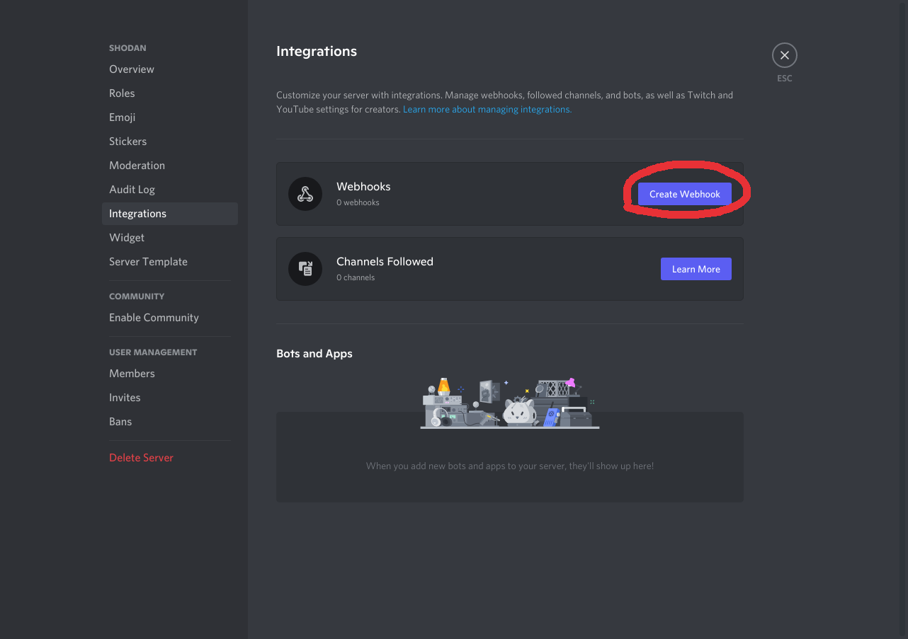 Setting Up Discord Notifications